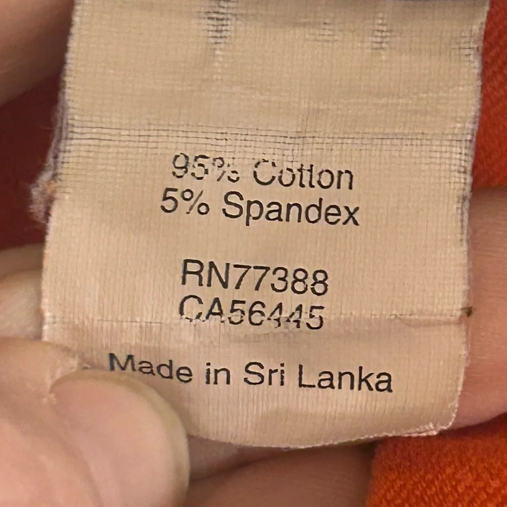 50%offw❤️ jCrew Orange Remi city fit Pants, 2 127